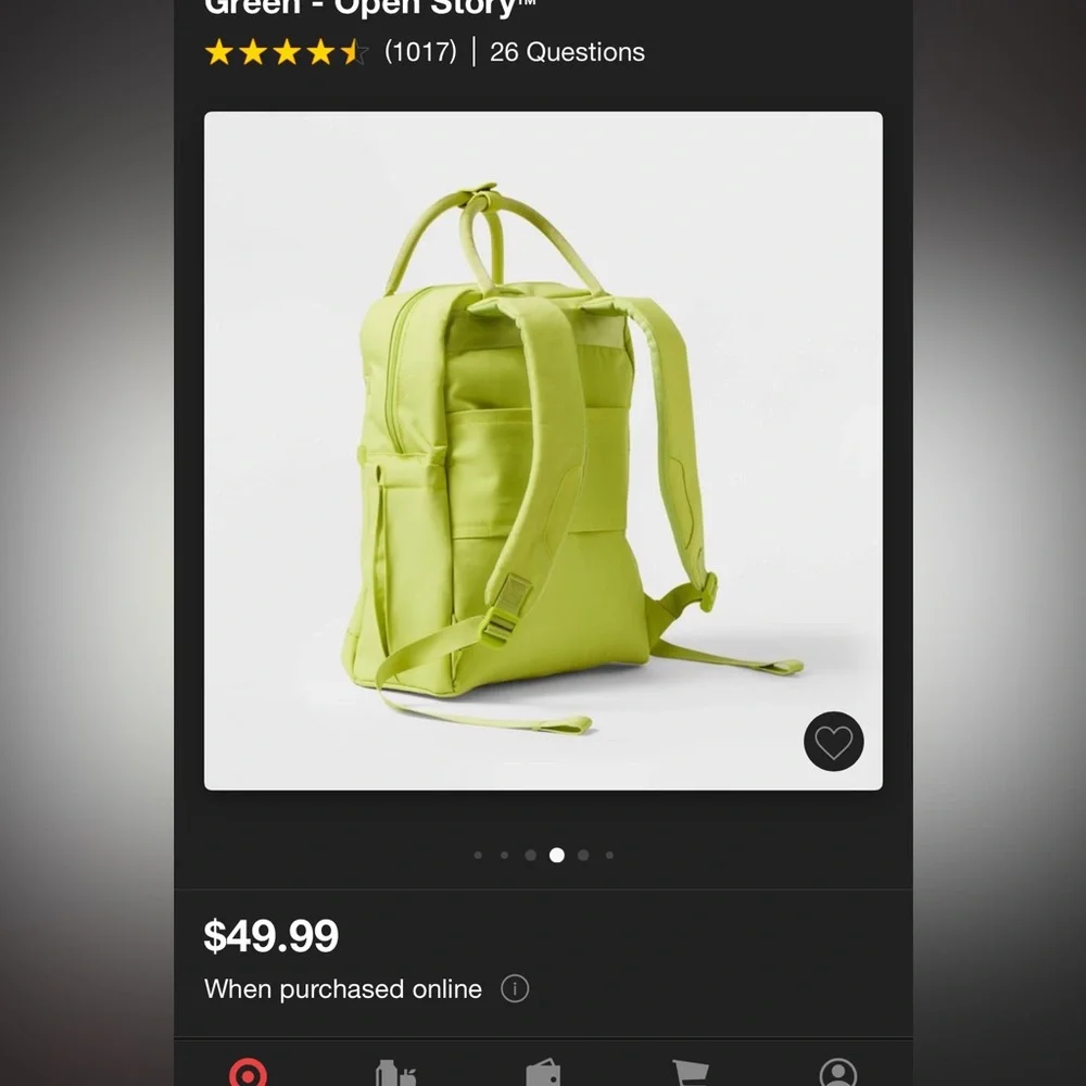 Target backpack - Picture 6 of 7